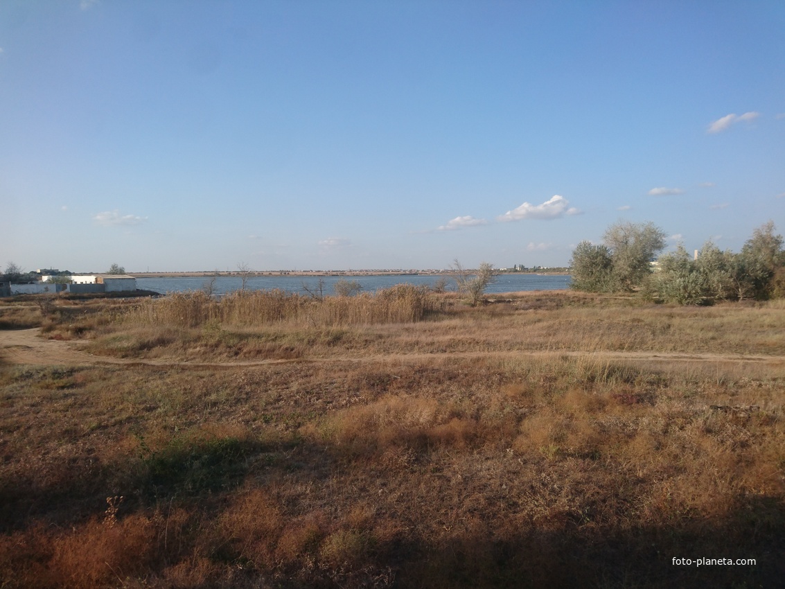 Побережье озера Ялы-Мойнакского со стороны греко-скифского городища &quot;Чайка&quot;