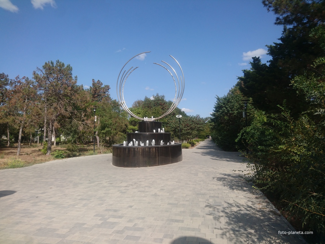 Фонтан в парке им. Фрунзе