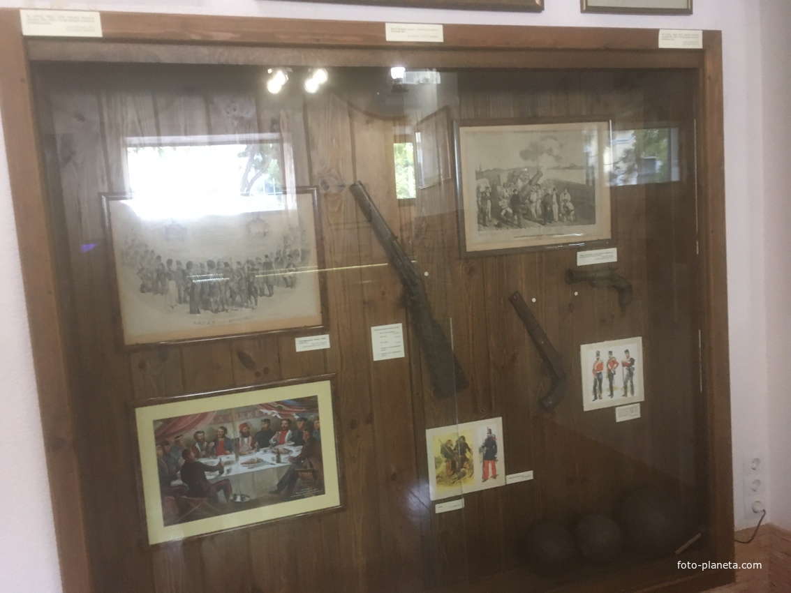 Экспозиции музея истории Крымской войны