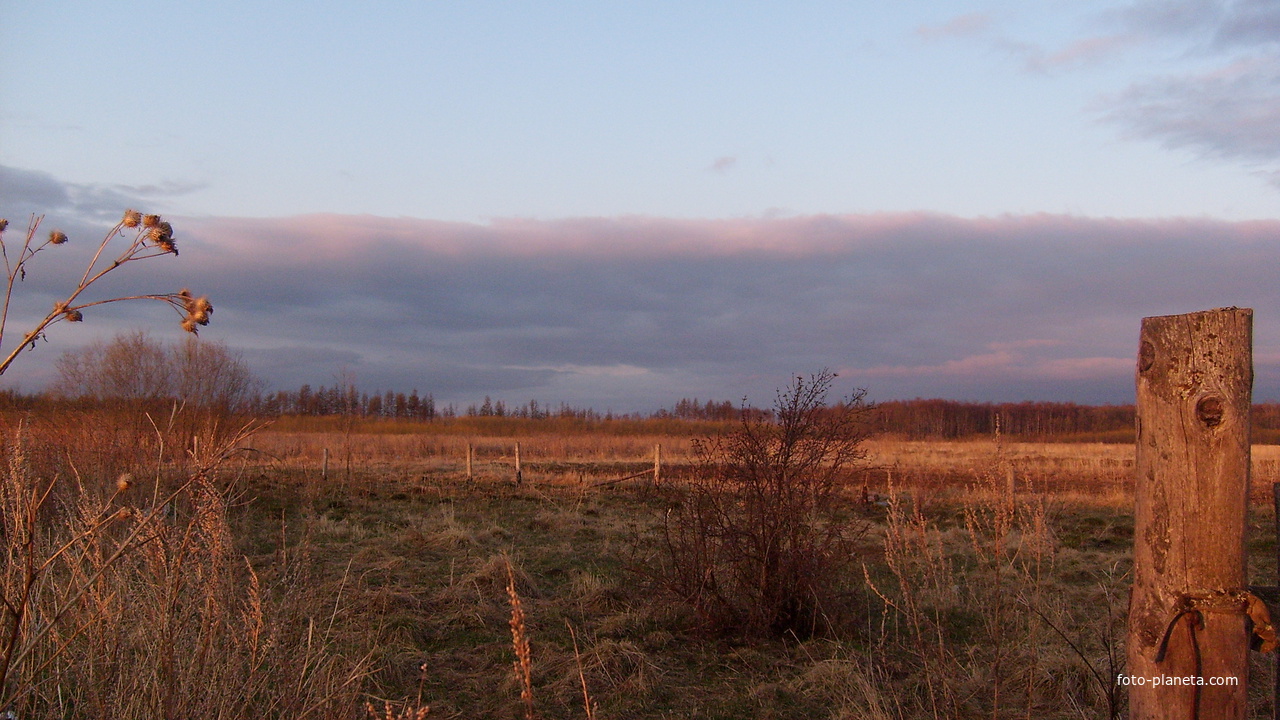 Орлово весной. Рассвет
