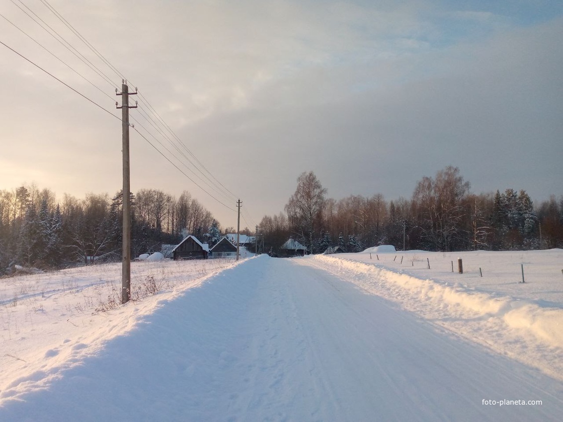 Зимний день в Кужнуре