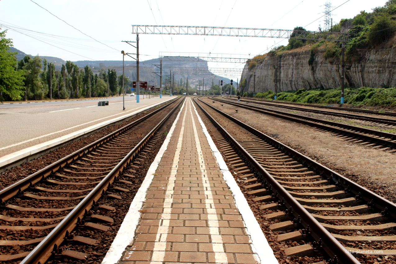 Железнодорожная станция Инкерман-I.