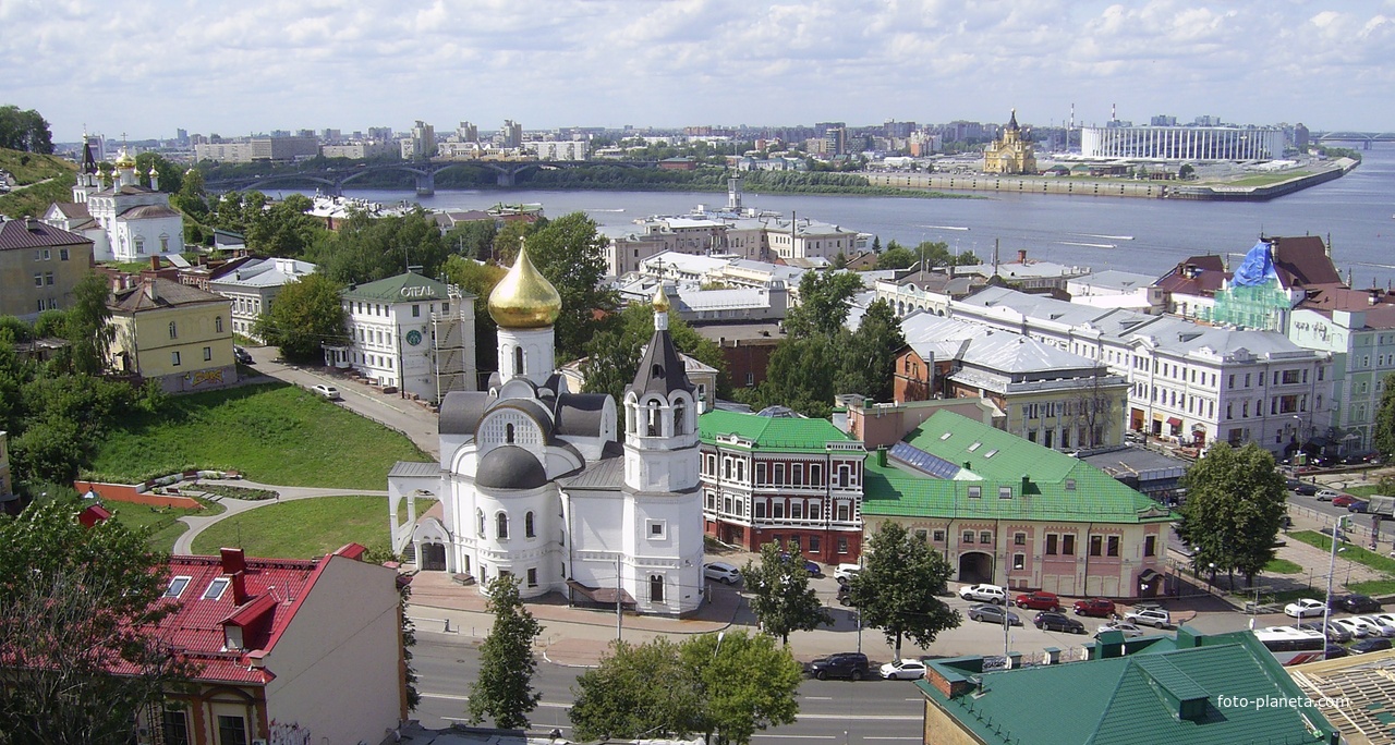 Н. Новгород - Вид от Северной башни Кремля