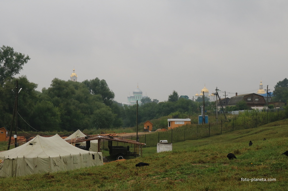 Лагерь для паломников