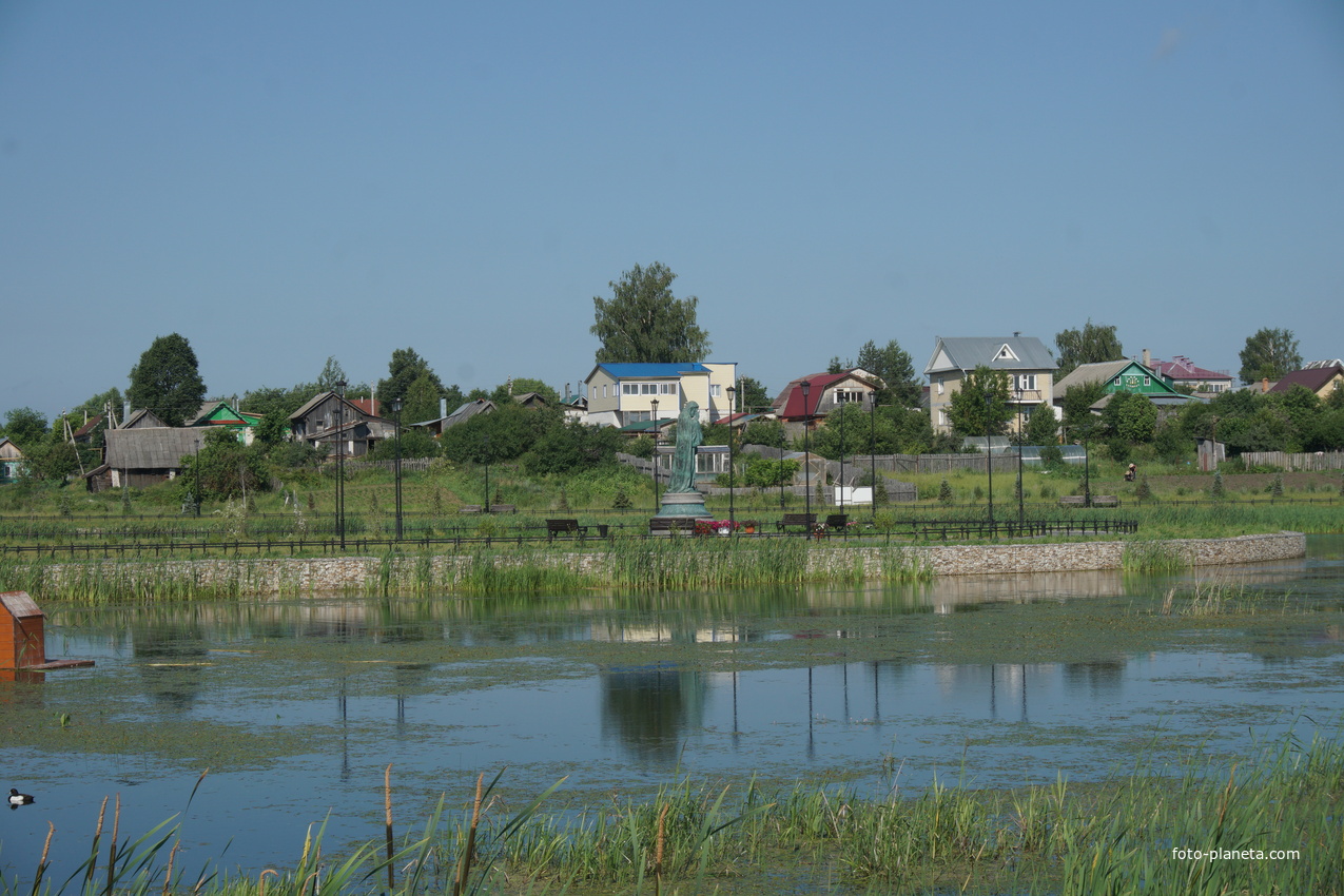 Парк на речке Вичкинза в Дивеево