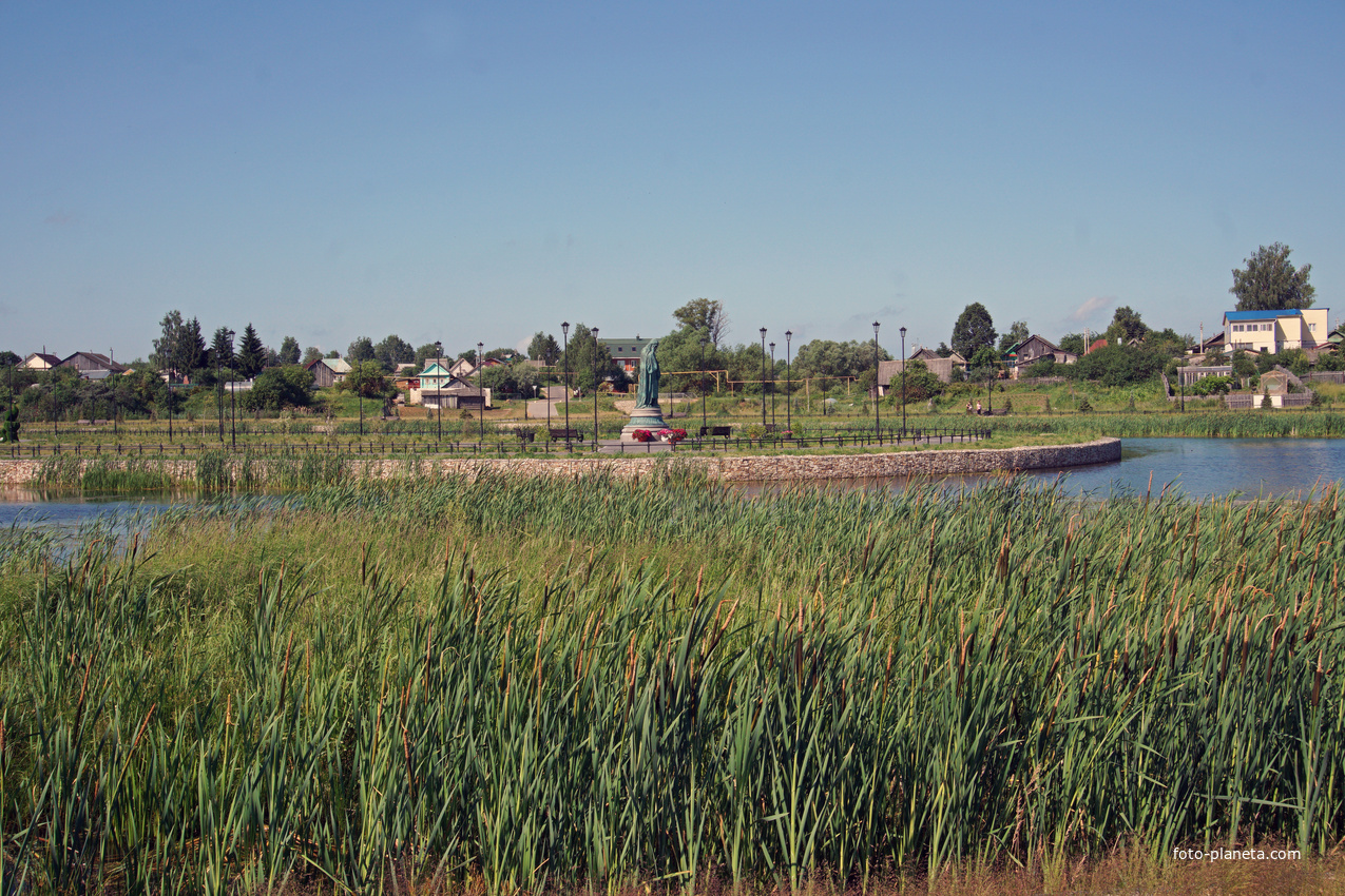 Парк на пруду