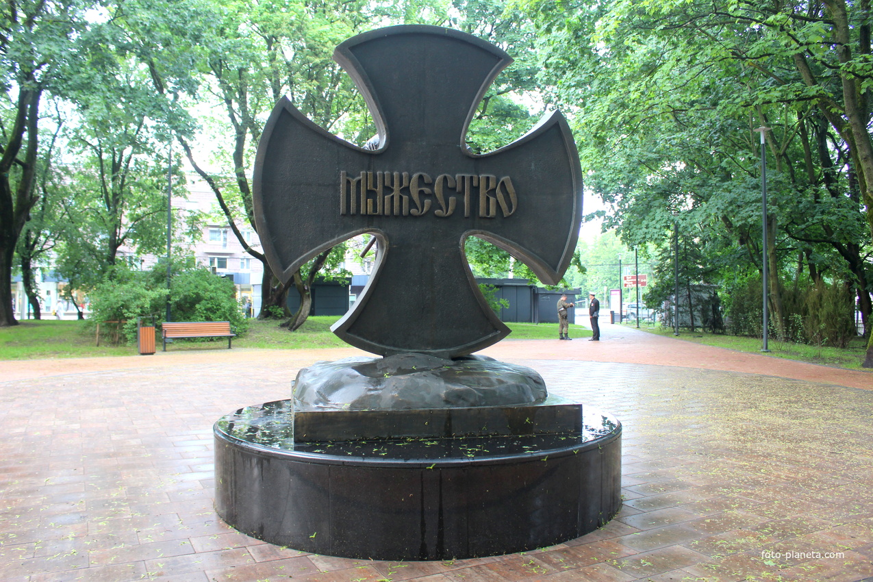 В сквере Героев спецназа ФСБ