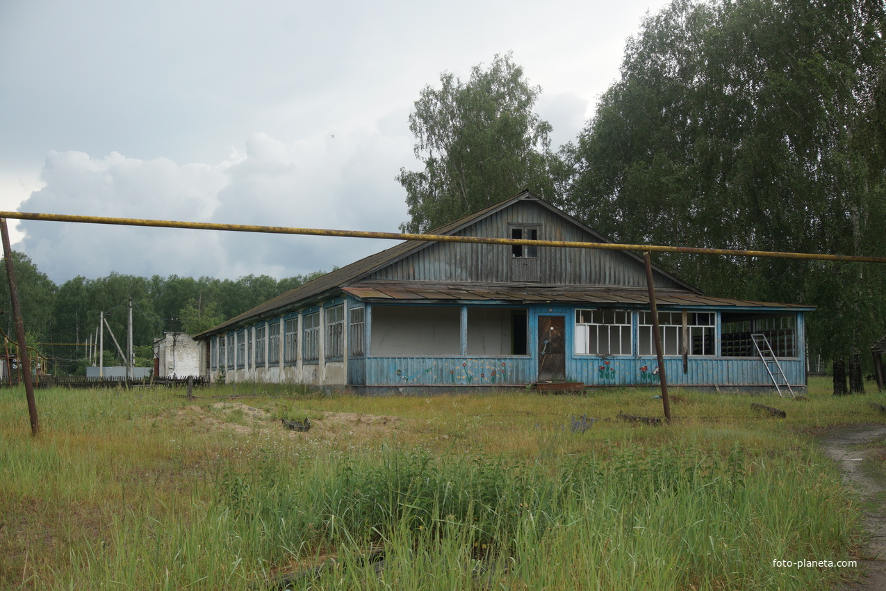 Старый барак в Барашево