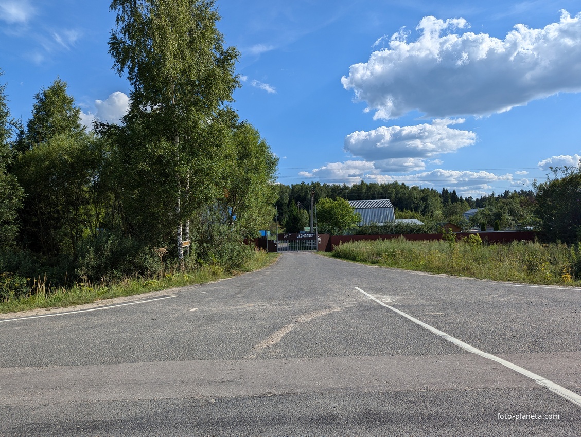 Въезд в СНТ