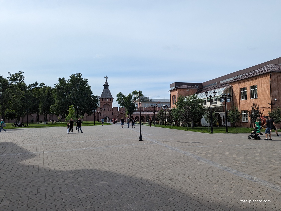 На территории Кремля