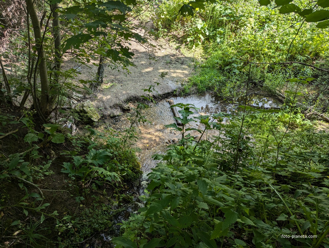 Ручей у водопада