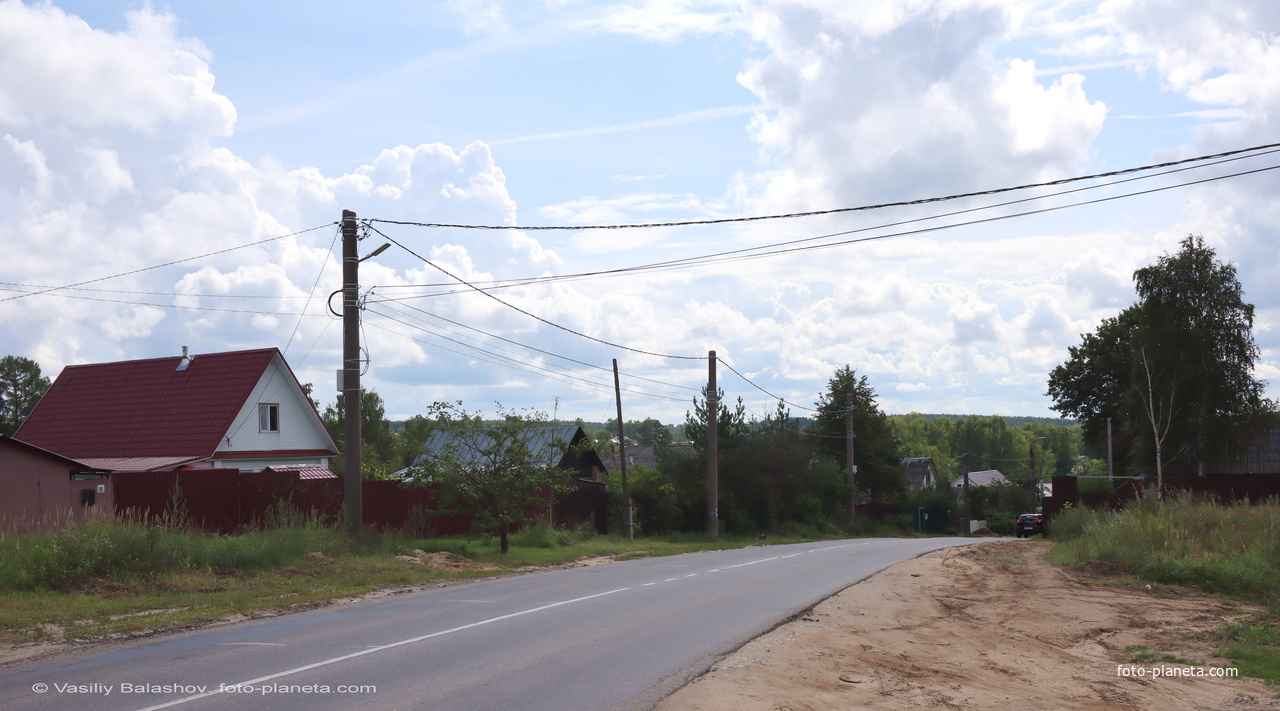 С. Карабаново, ул. Иванова, вид к югу