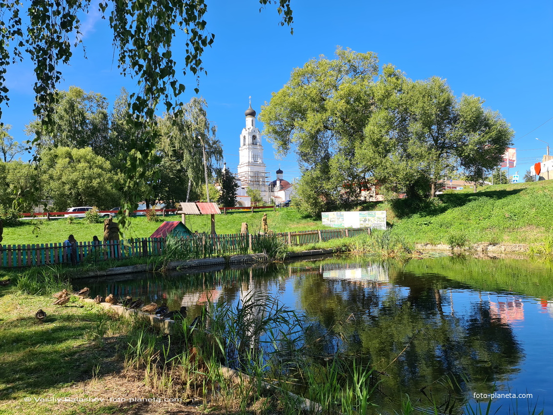 Вид на Благовещенский монастырь