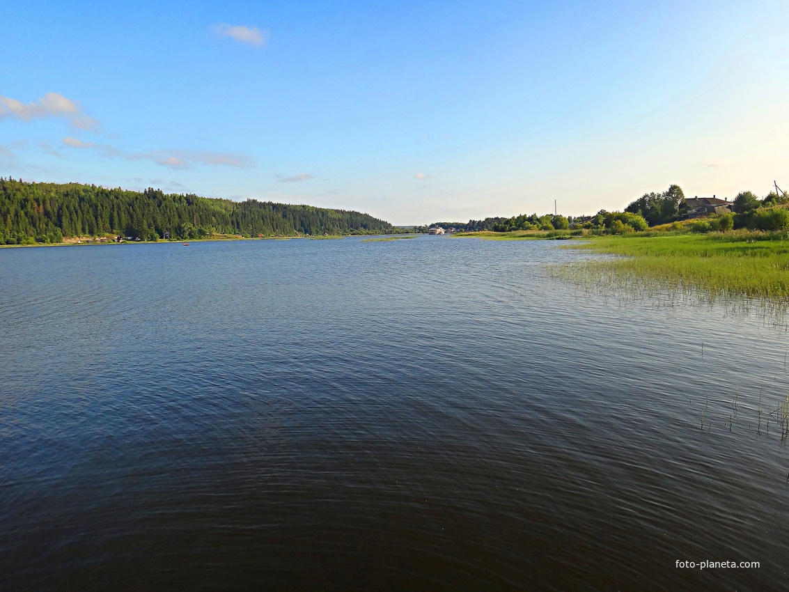 На территории исторического парка &quot;Бастион&quot;. Вид на пролив Ворссунсалми
