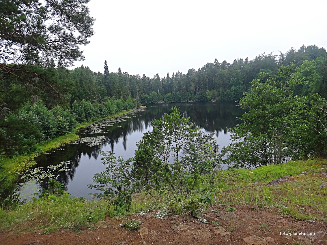 Игуменское озеро у Коневского скита