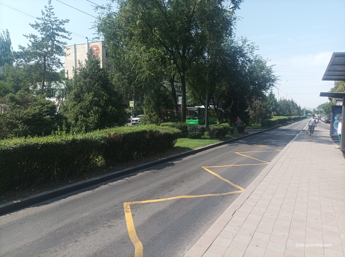 Мкр.Орбита, Автобусная линия