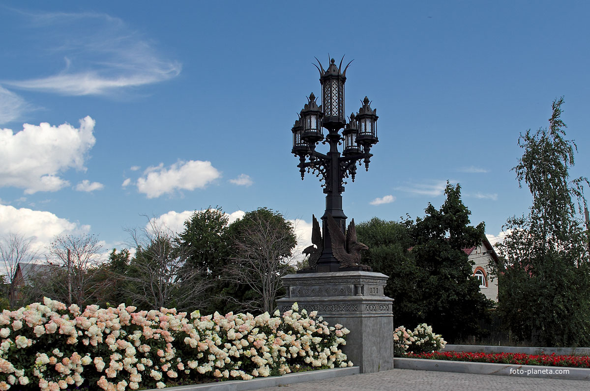 В парке замка Гарибальди