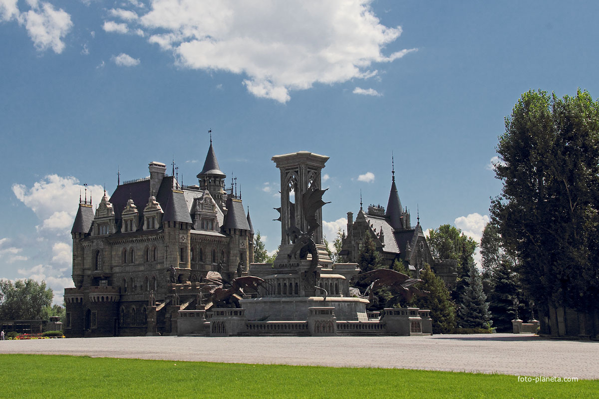 В парке замка Гарибальди