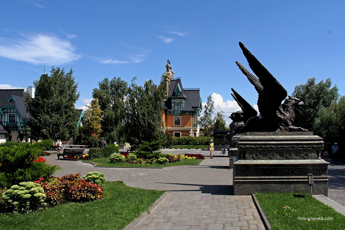 В парке замка Гарибальди