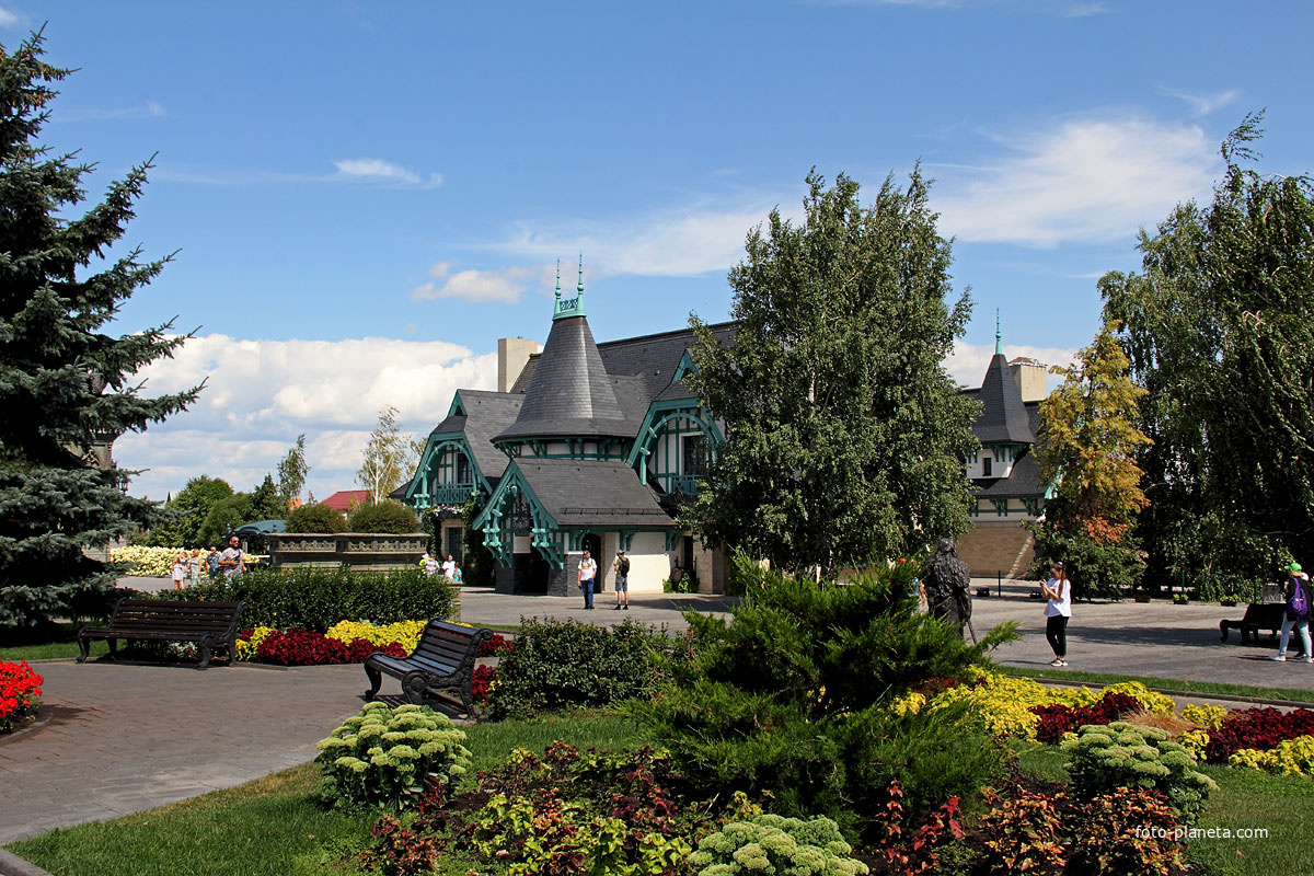 В парке замка Гарибальди