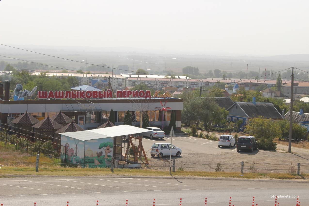 Вид на город с Военной горки.
