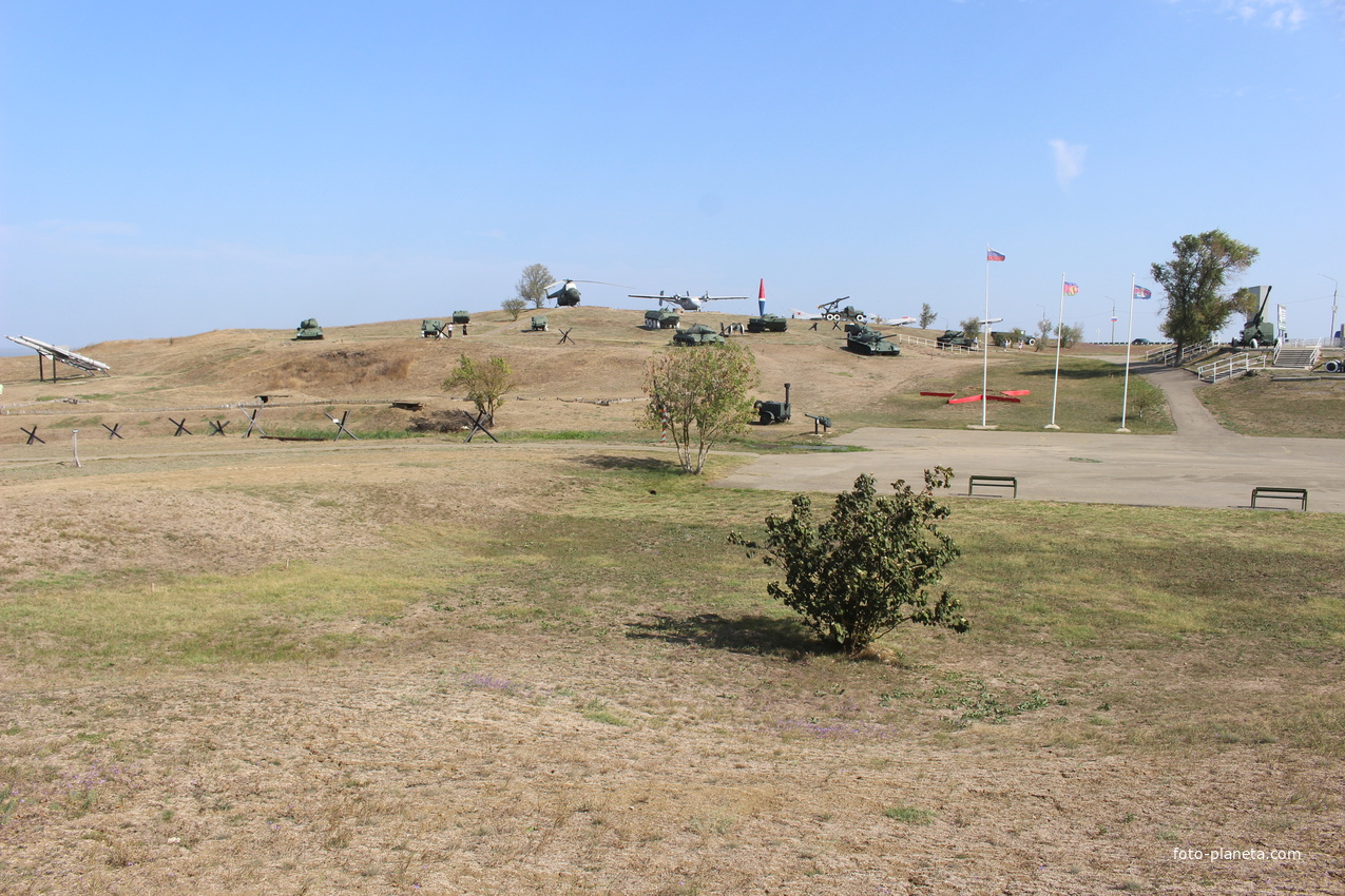 Музейный комплекс под открытым небом &quot;Военная горка&quot;.