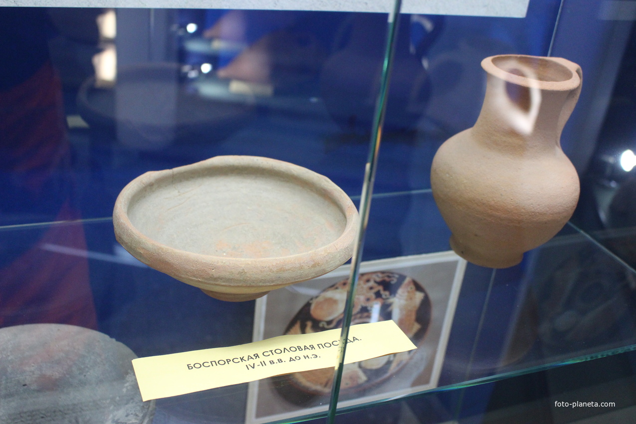 В Темрюкском историко-археологическом музее.