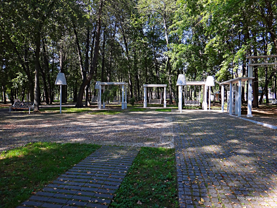 Парк усадьбы Кривякино. Зона отдыха.