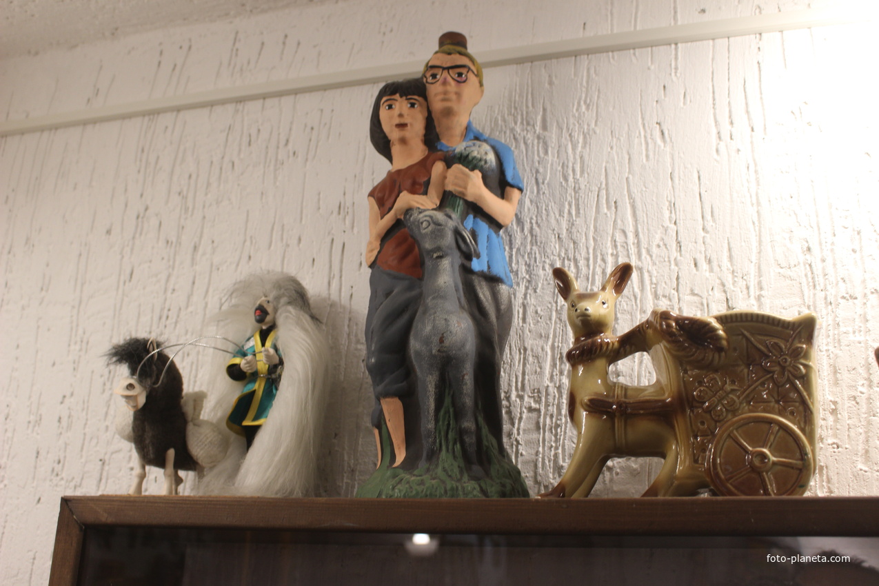 В музее &quot;Планета осликов&quot;.