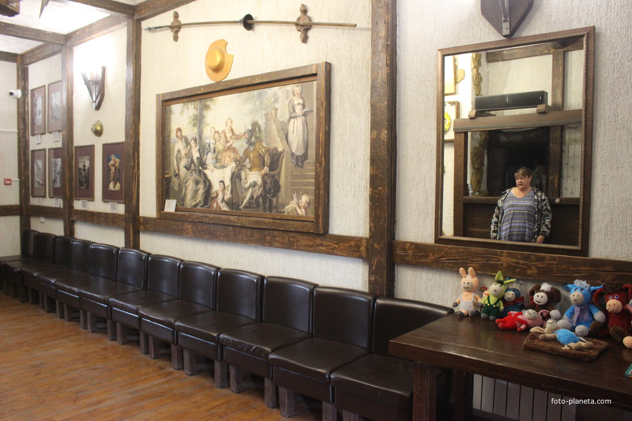 В музее &quot;Планета осликов&quot;.