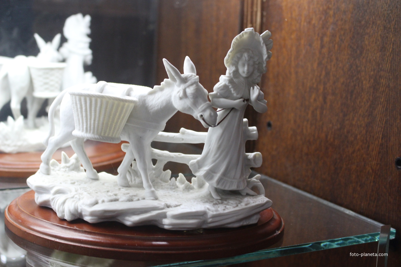 В музее &quot;Планета осликов&quot;.