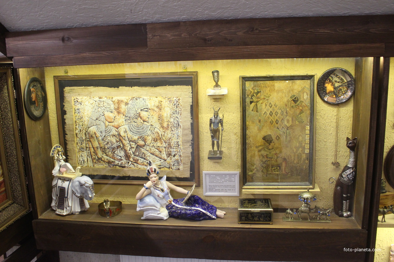 В музее &quot;Планета осликов&quot;.