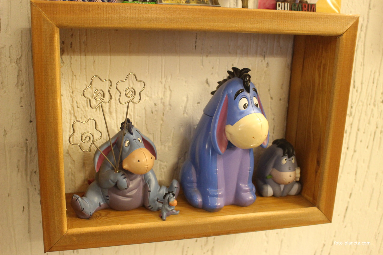 В музее &quot;Планета осликов&quot;.