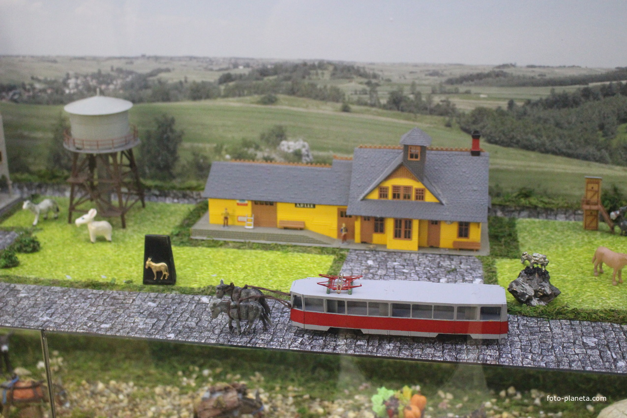 В музее &quot;Планета осликов&quot;.