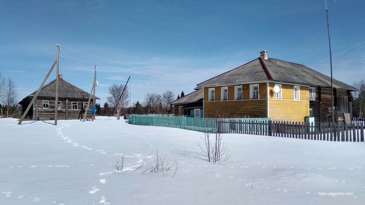 Дома в д. Дресвянка