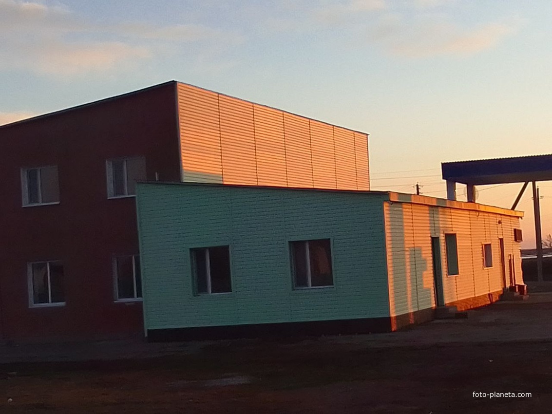 Восстановленный клуб села Новокавказское