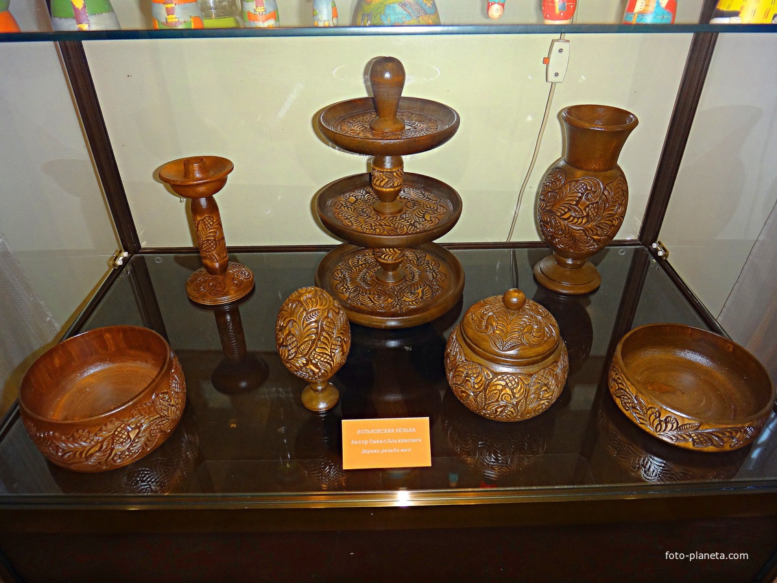 Историко-художественный музей им. И.И. Алексеева. Хотьковская резьба.