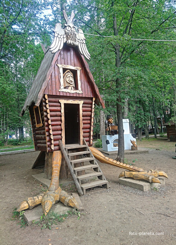 На территории музея крестьянского быта &quot;Деревня Ермака&quot;.