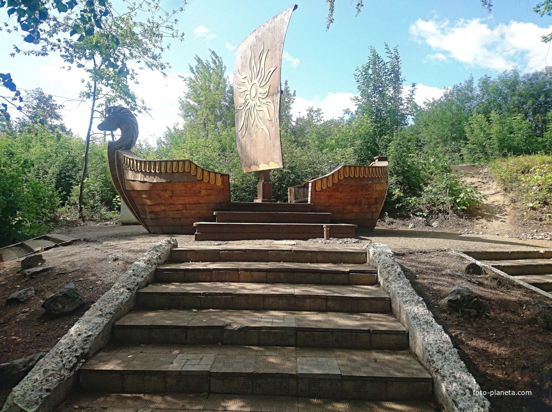 На территории музея крестьянского быта &quot;Деревня Ермака&quot;.