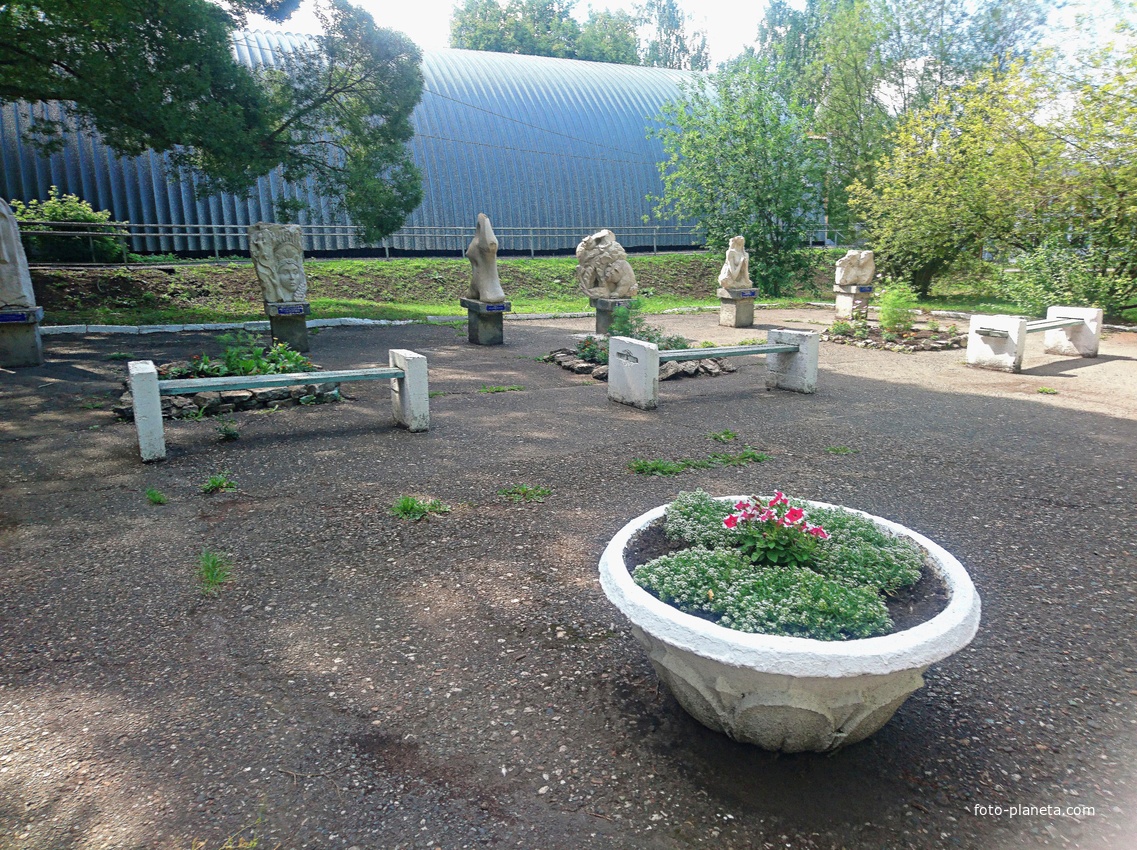 На территории музея крестьянского быта &quot;Деревня Ермака&quot;.