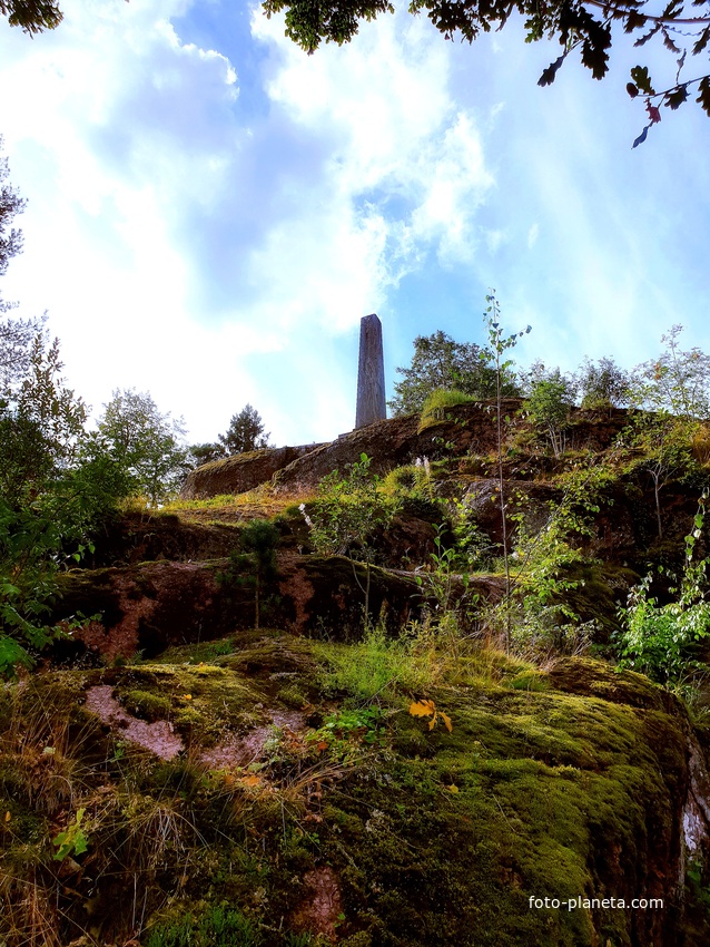 Скалистый пейзаж .