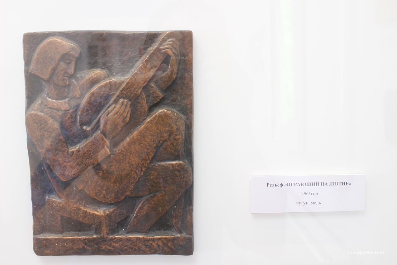 В Доме-музее скульптора Германа Брахерта в Отрадном.