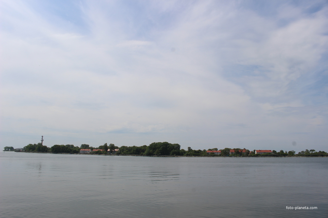 Балтийская коса. Вид из города.