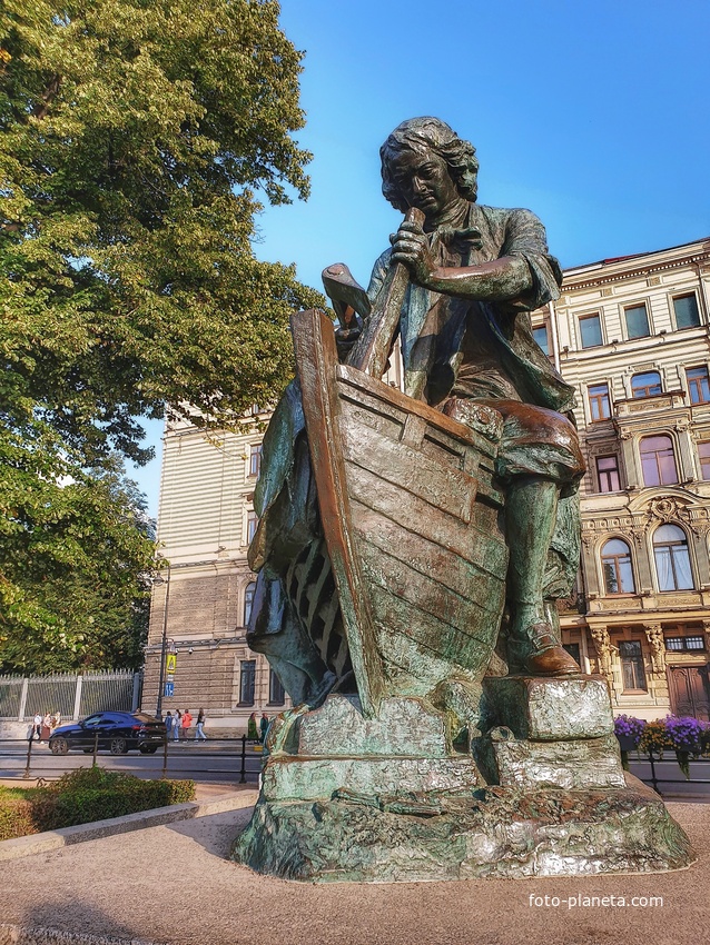 Царь-плотник. Автор Леопольд Адольфович Бернштам .