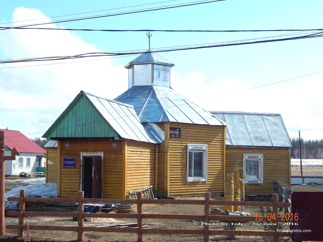 Часовня в селе Кюкяй