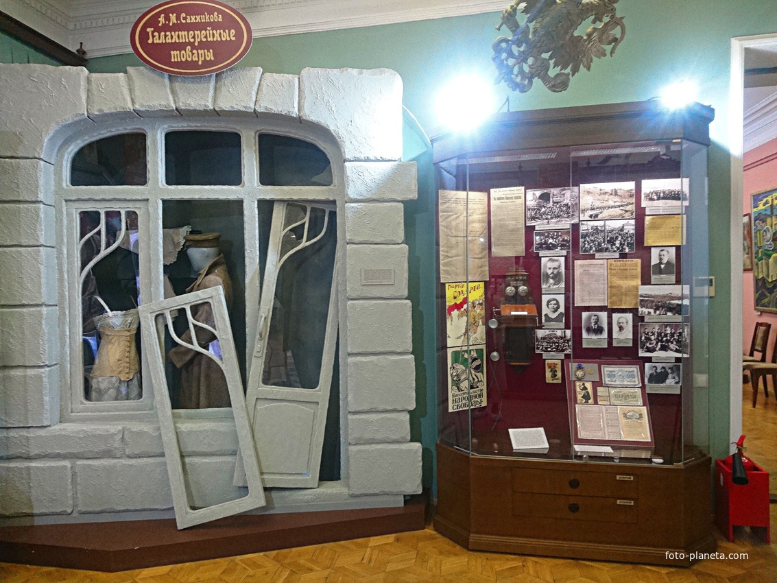 Экспозиции краеведческого музея. Истории Пермского края с древнейших времен до конца XX века.