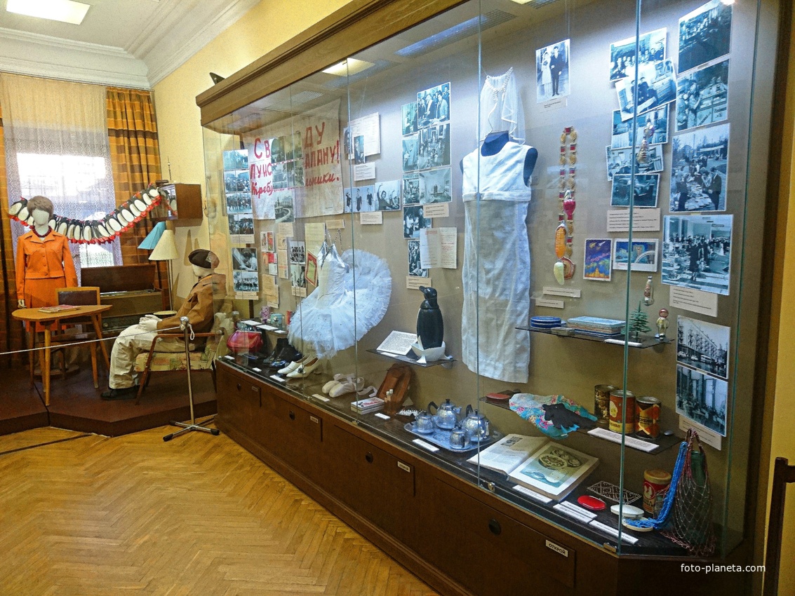 Экспозиции краеведческого музея. «Культура советского общества».