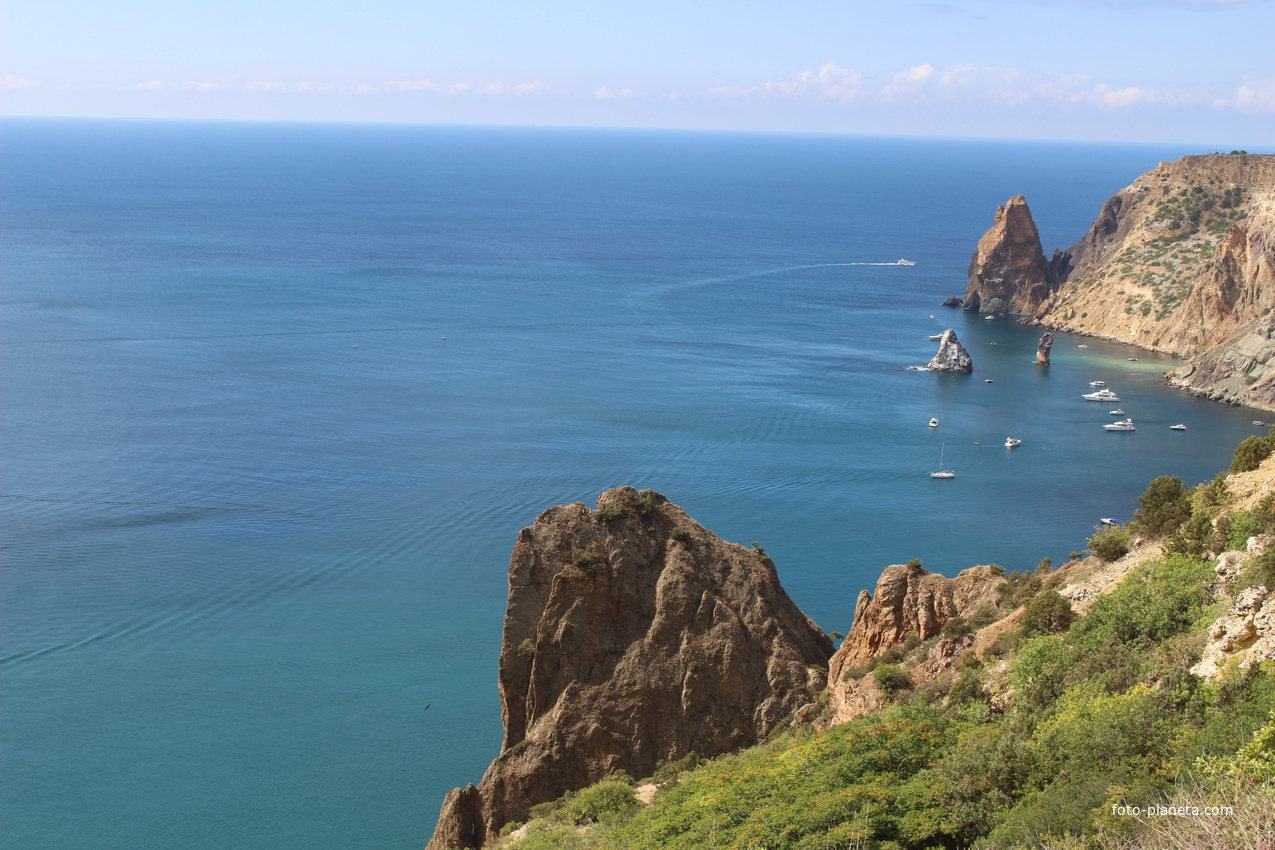 Вид на море.