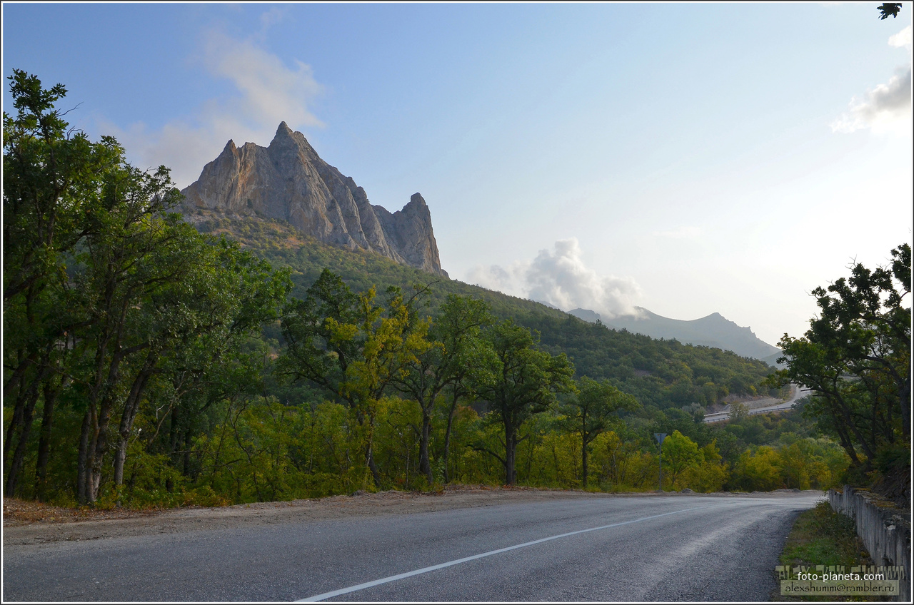 Солнечная Долина. Гора Парсук-Кая (Носорог). Высота 544 м НУМ