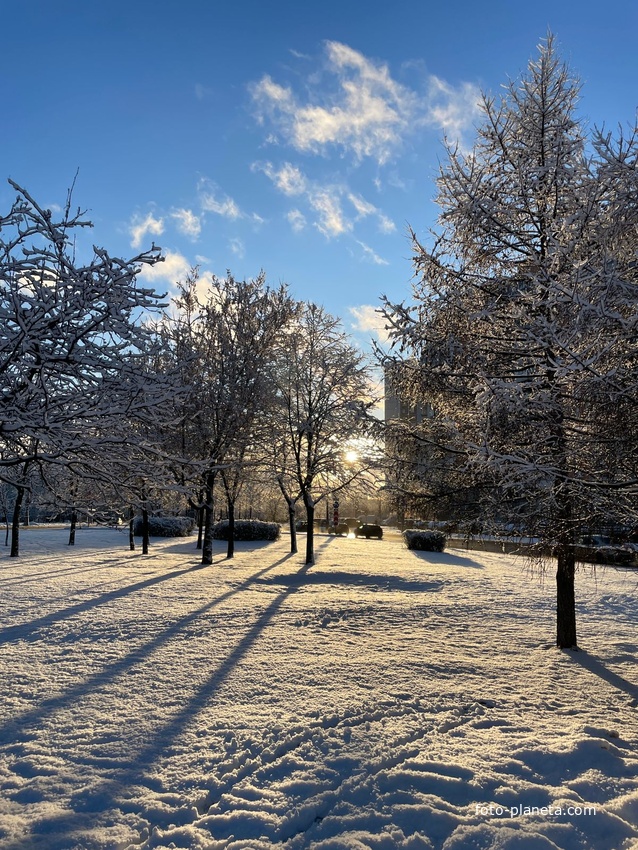 Люблино - Зимний день